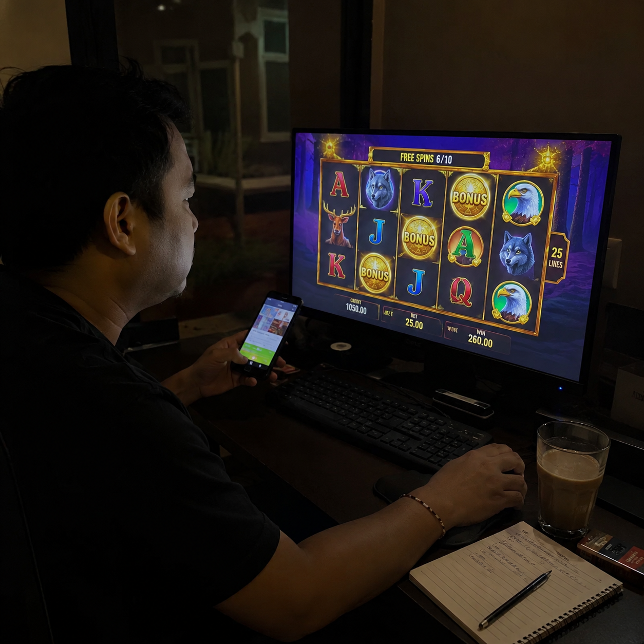 Membaca Fitur bonus